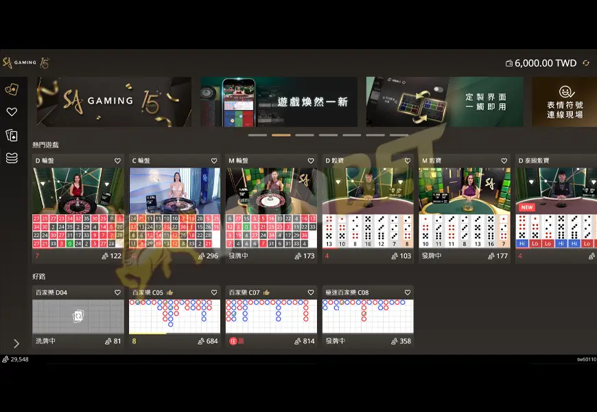 SA百家樂